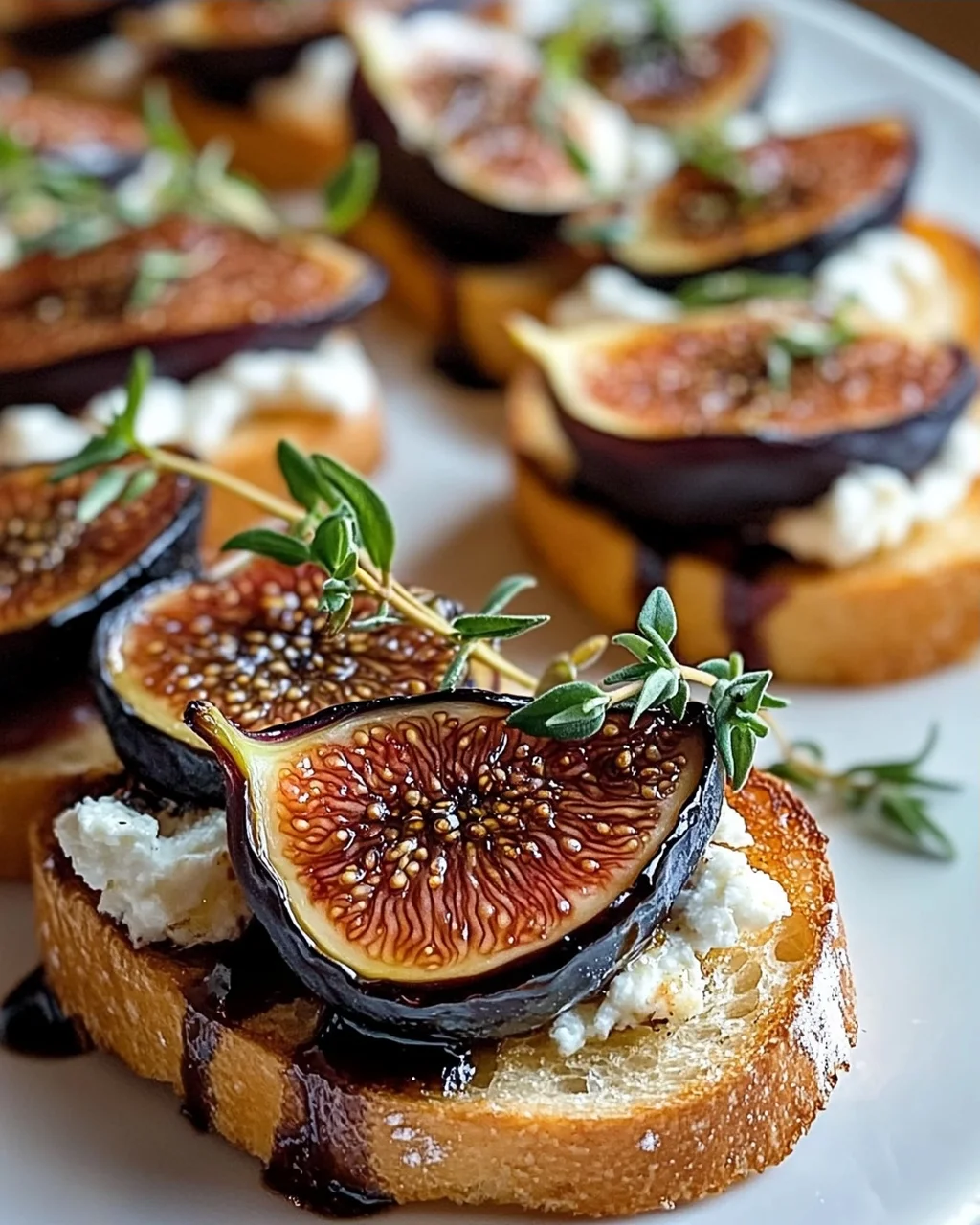 Balsamico Ofenfeigen Crostinis: Ein Hochgenuss für jeden Anlass