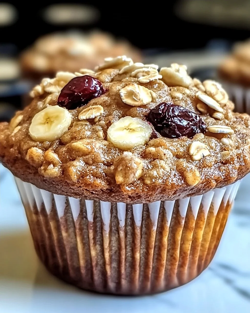 Bananen-Haferflocken-Muffins schnell und gesund