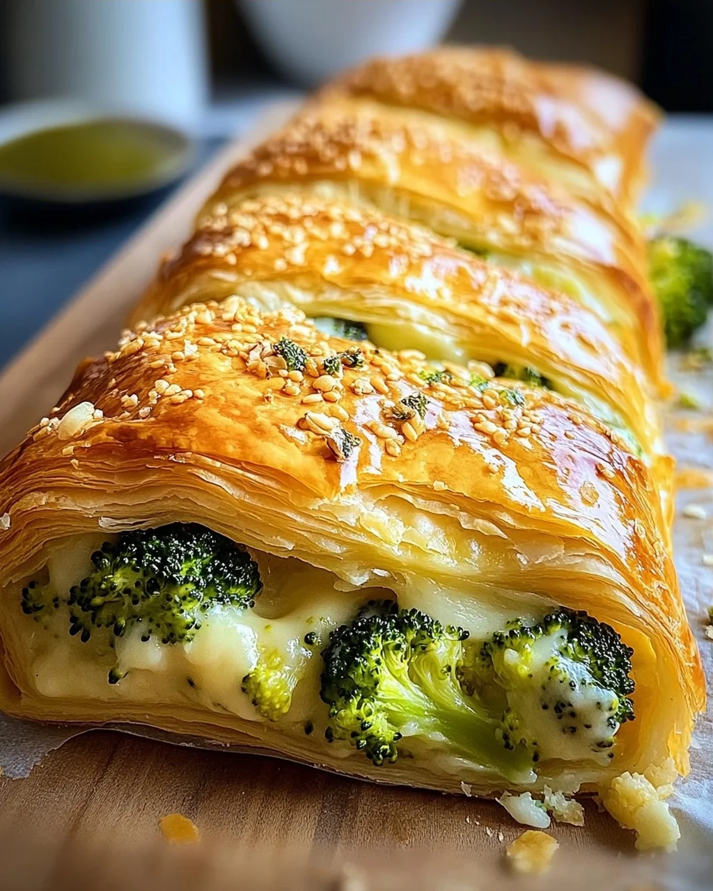 Brokkoli-Käse-Strudel