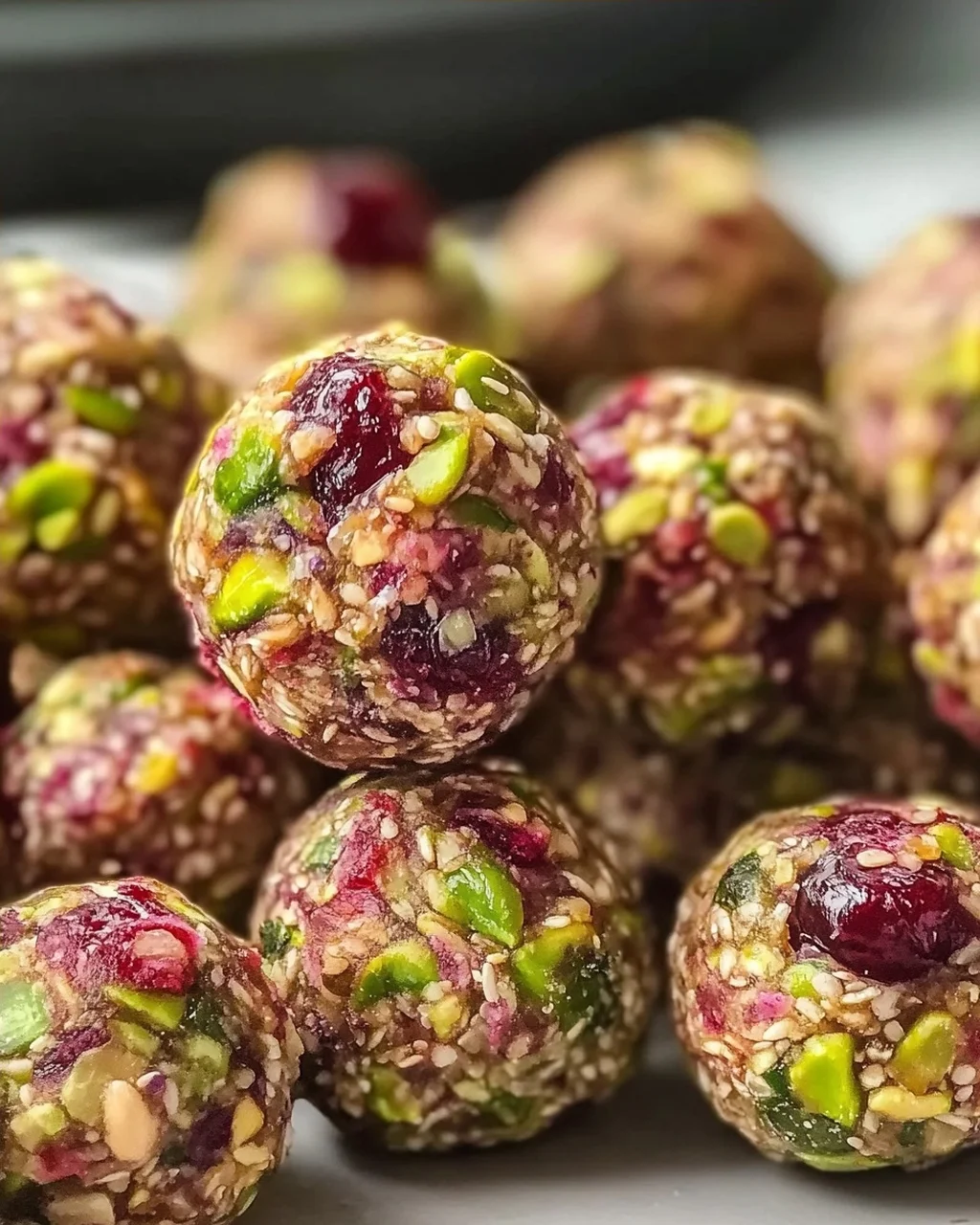Cranberry Pistachio Protein Bites: Leckere, gesunde Snacks!