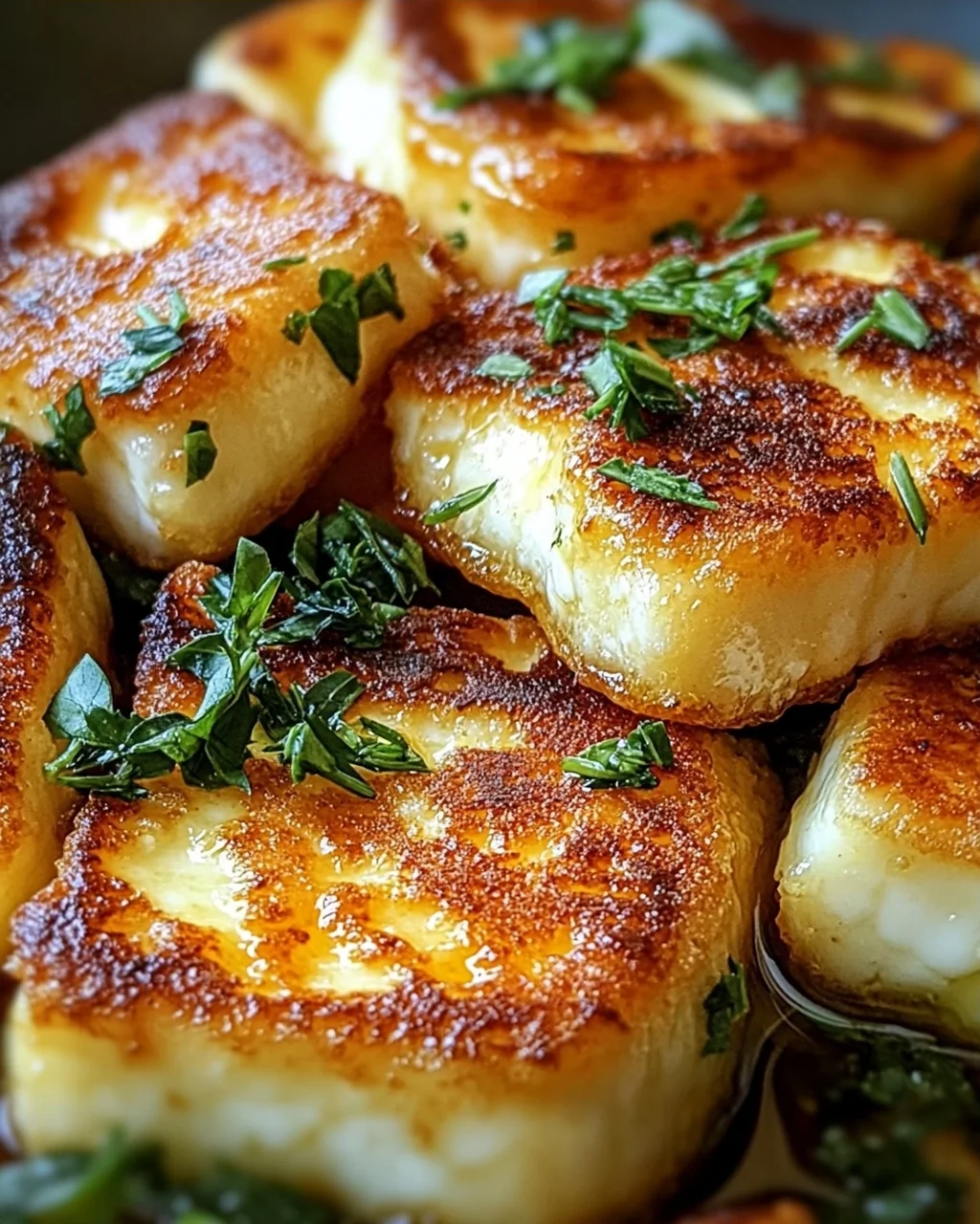Crispy Pan-Fried Halloumi