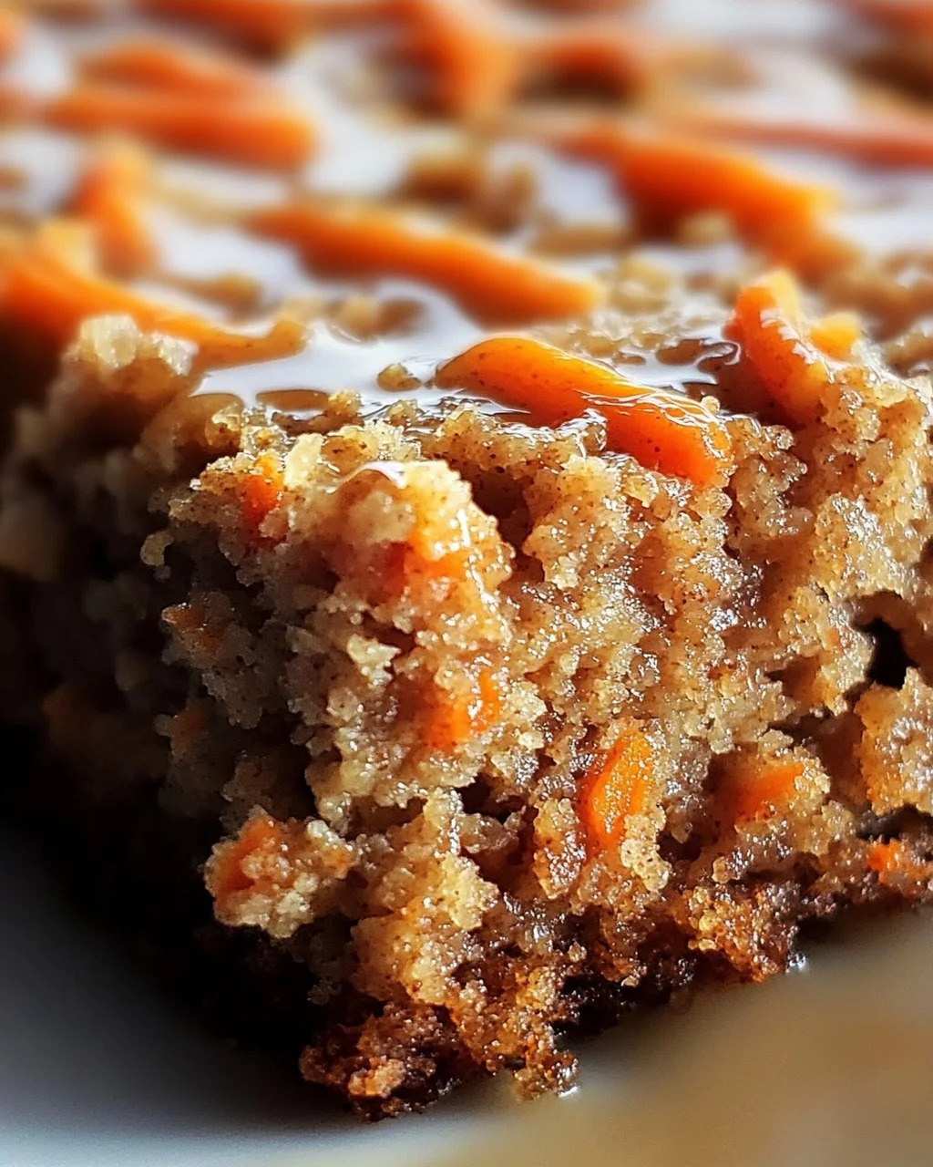 Einfacher Mehlfreier Haferflocken Karottenkuchen