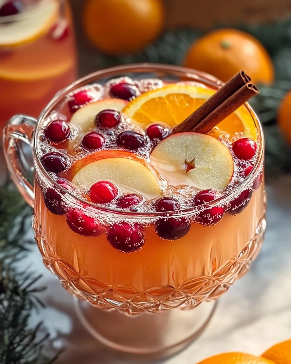 Erfrischender Thanksgiving Punch: Das perfekte Rezept ohne Alkohol!
