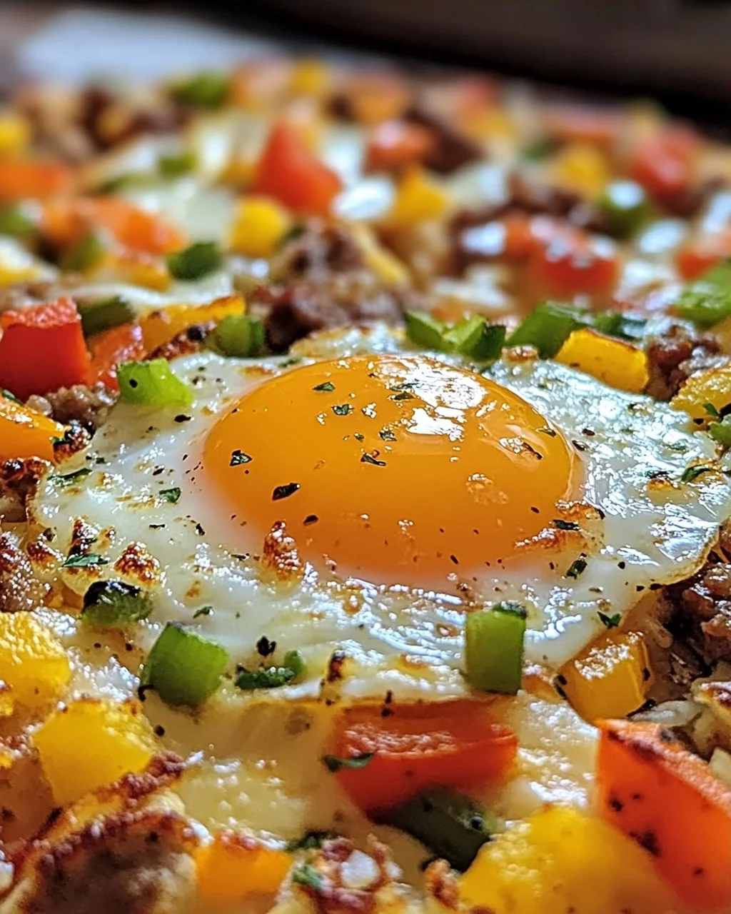 Frühstückspizza Kartoffelrösti Kruste für Genießer