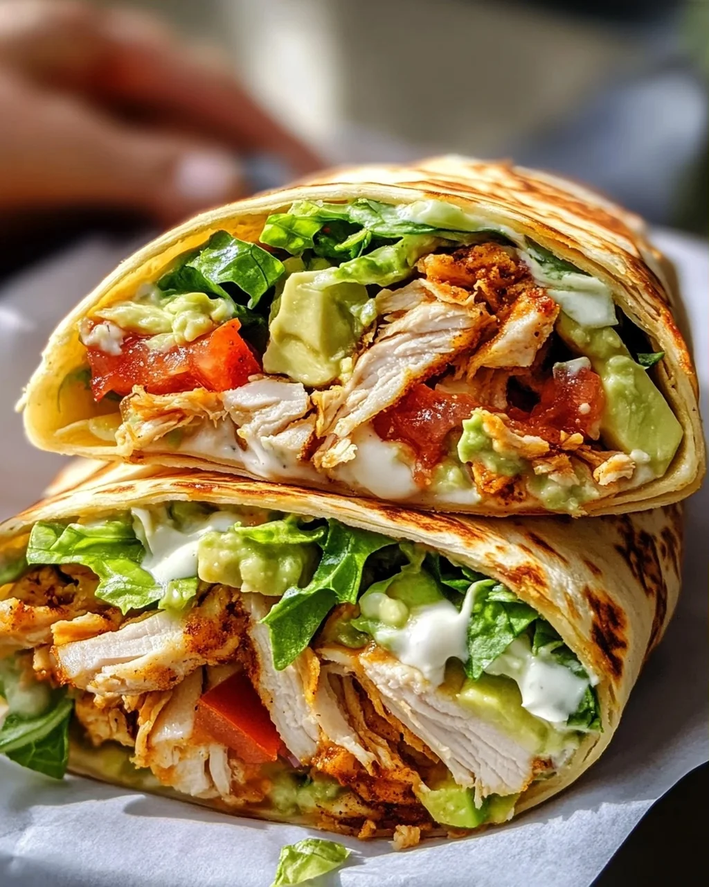 Gesunder Chicken Crunch Wrap Rezept – Einfach & Lecker