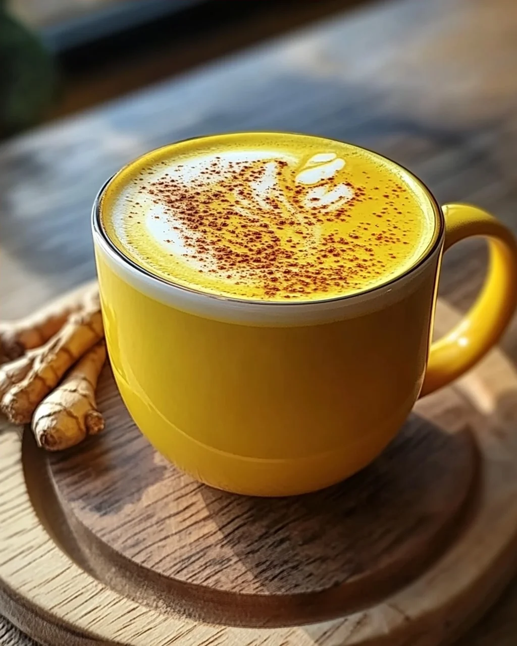 Goldene Kurkuma Latte für beruhigende Abende
