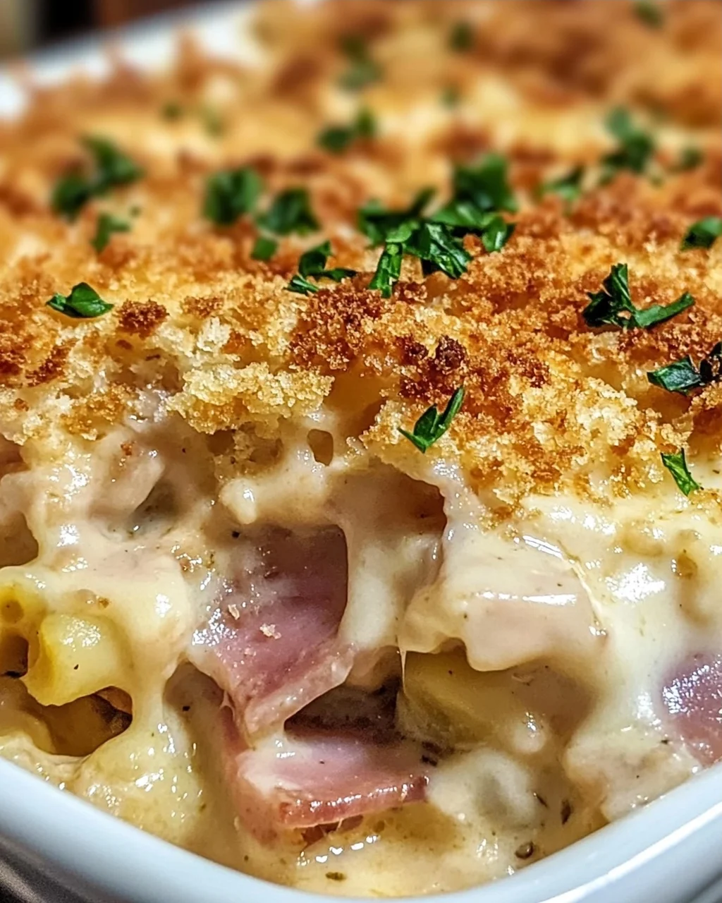 Hähnchen Cordon Bleu Auflauf für die ganze Familie