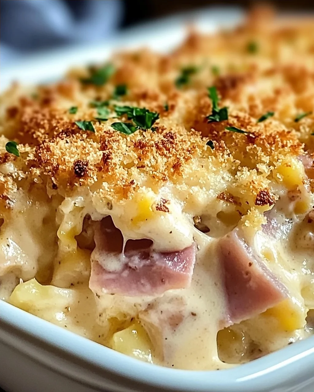 Hähnchen Cordon Bleu Auflauf für die ganze Familie