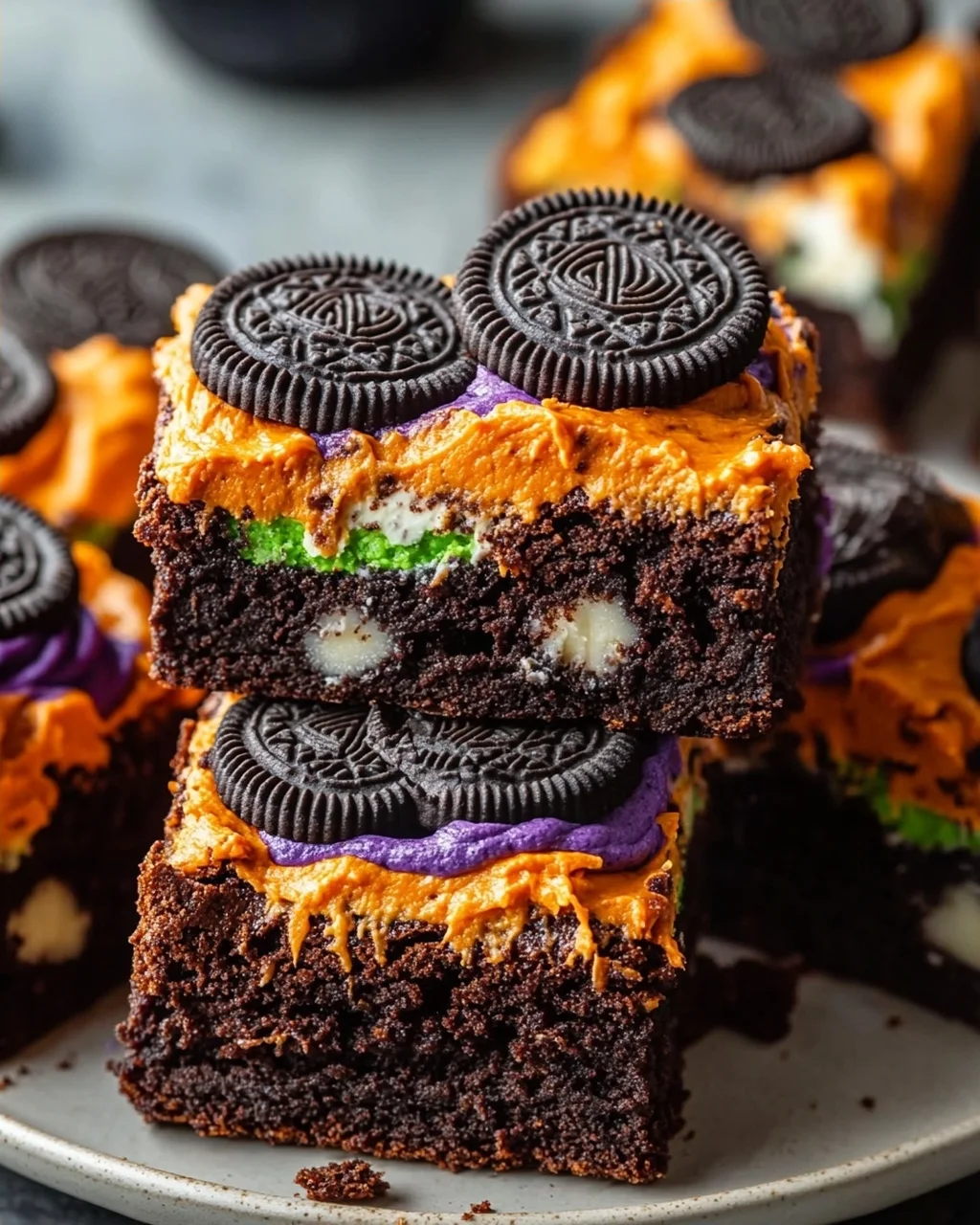 Halloween Oreo Brownies: Gruselig leckerer Schoko-Genuss!
