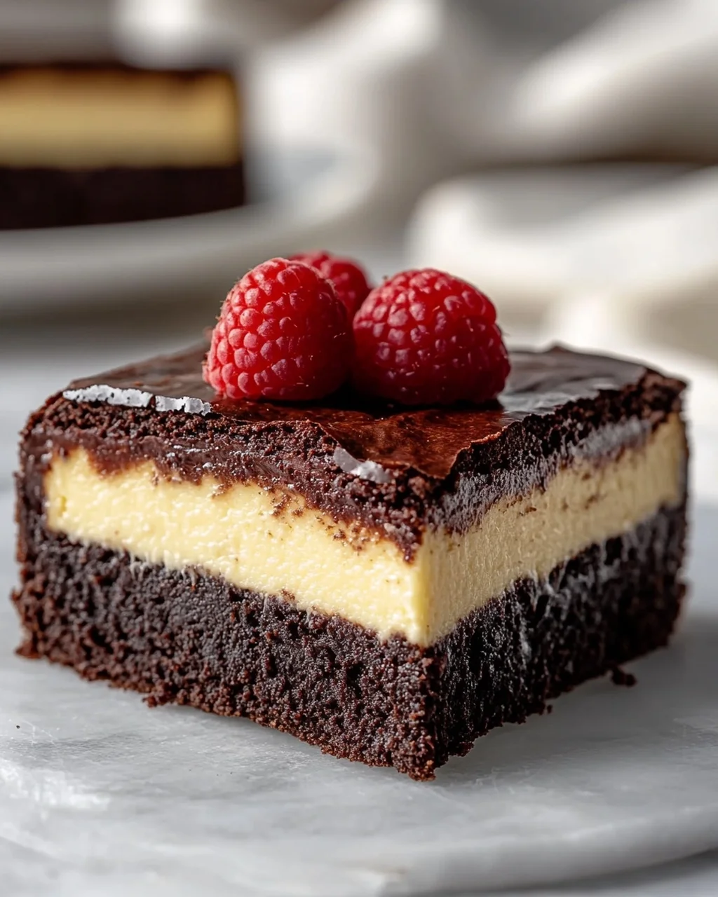 Himnon-Alkoholfreies Bier Brownie Cheesecake: Ein Genuss!