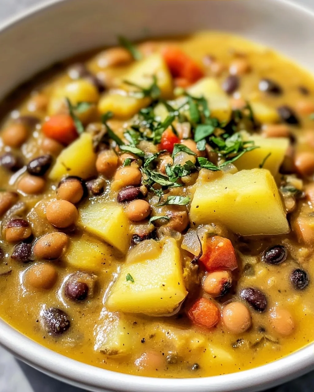 Jamaican Black Eyed Pea Curry