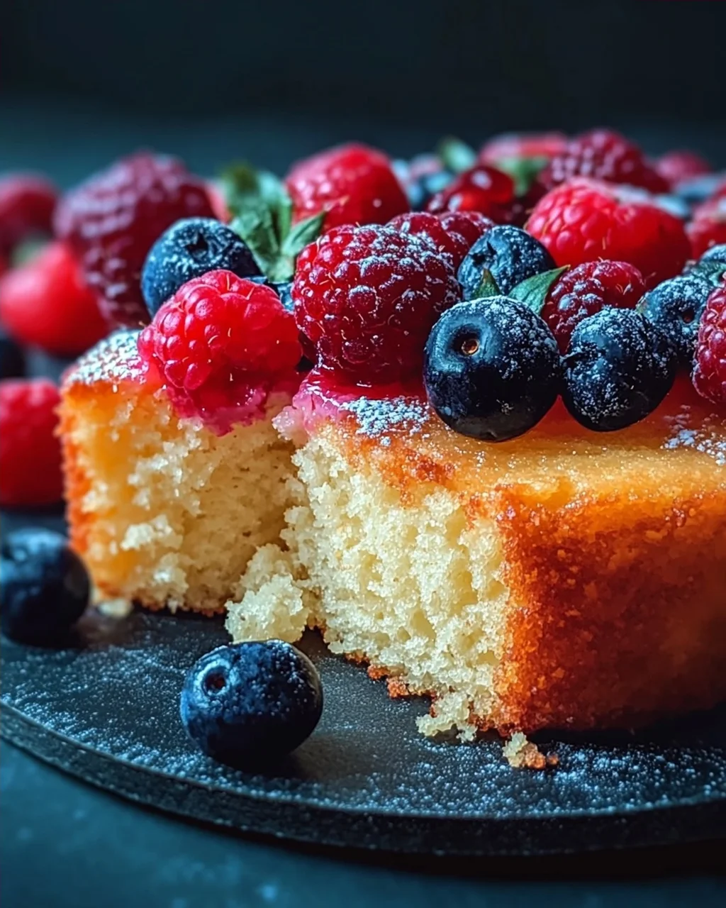 Joghurtkuchen ohne Mehl und Zucker