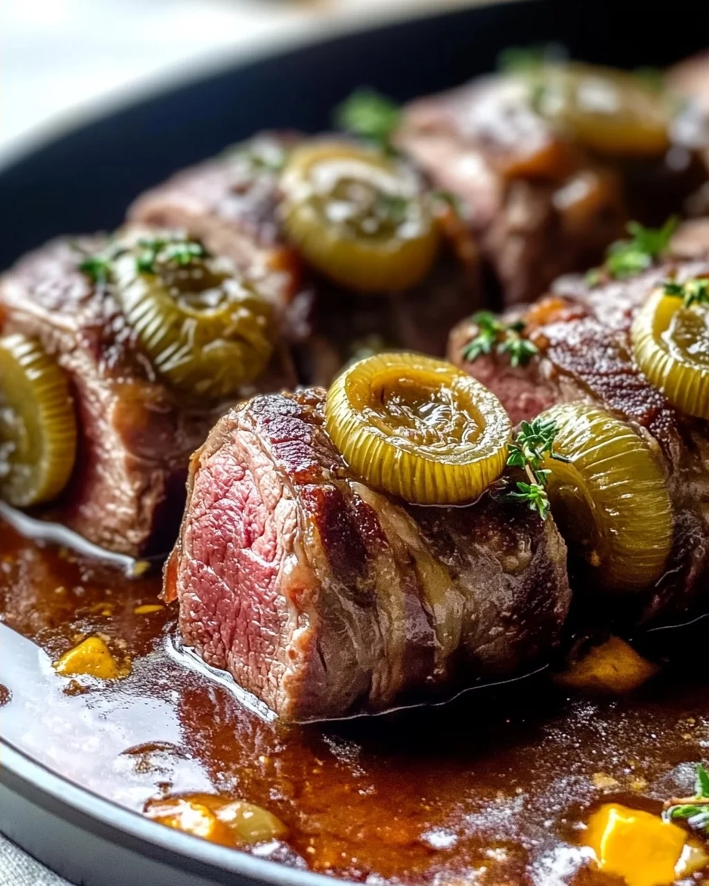 Juicy Beef Rouladen with Delicious Filling – Discover the Recipe!