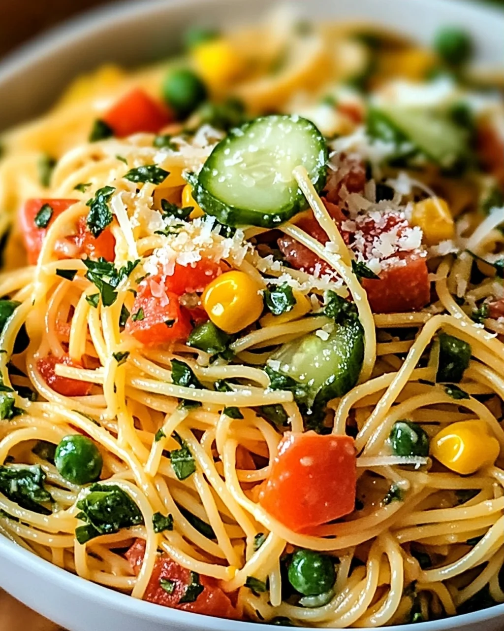 Kalifornischer Spaghetti-Salat