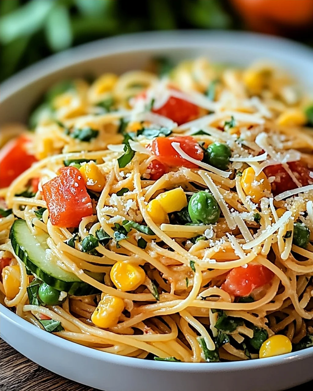 Kalifornischer Spaghetti-Salat