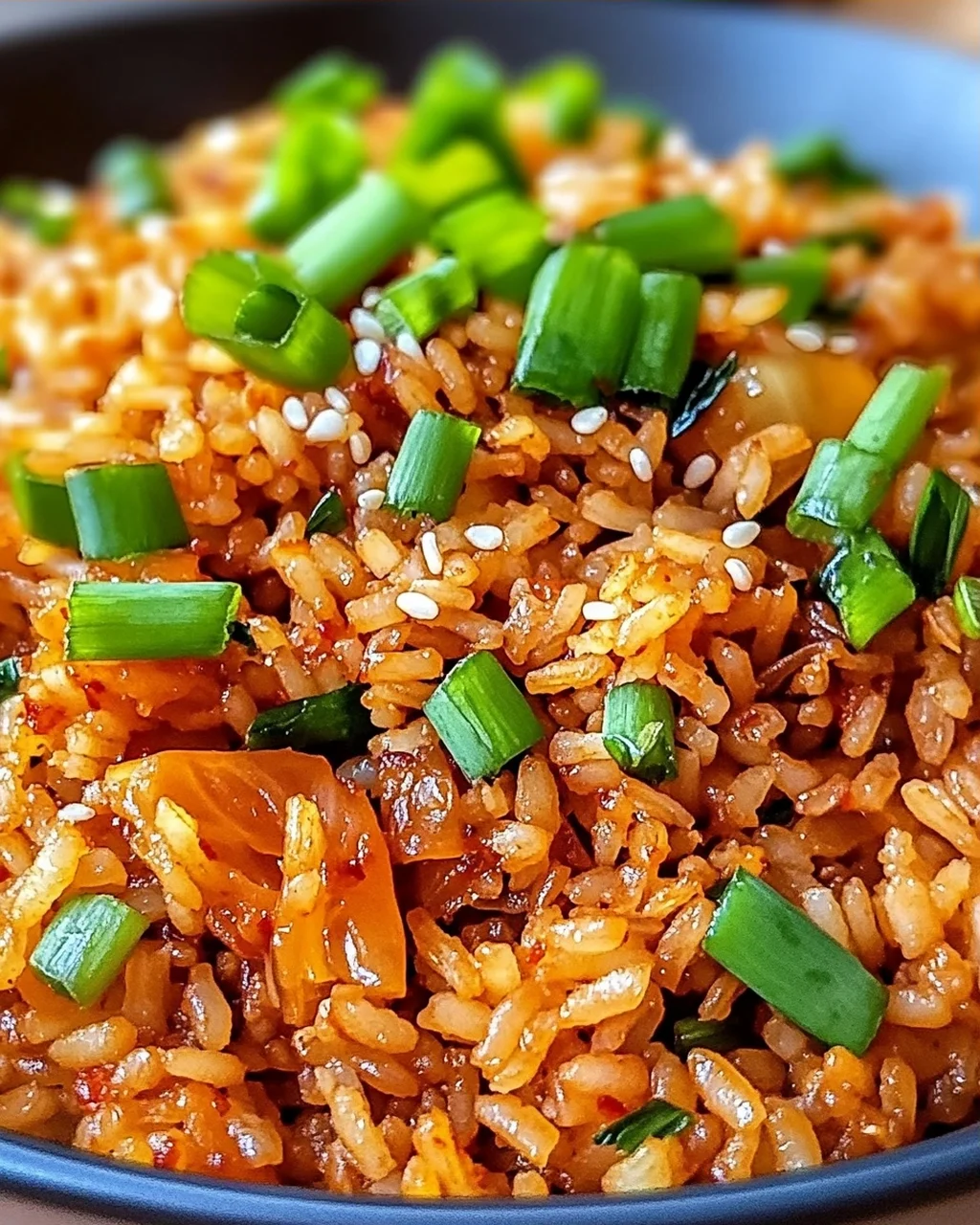 Kimchi gebratener Reis: Schnelles und köstliches Rezept