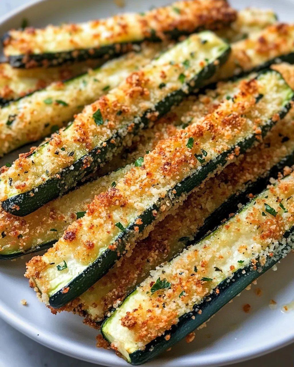 Knusprige Knoblauch-Parmesan Zucchini Fries – Einfach & Lecker