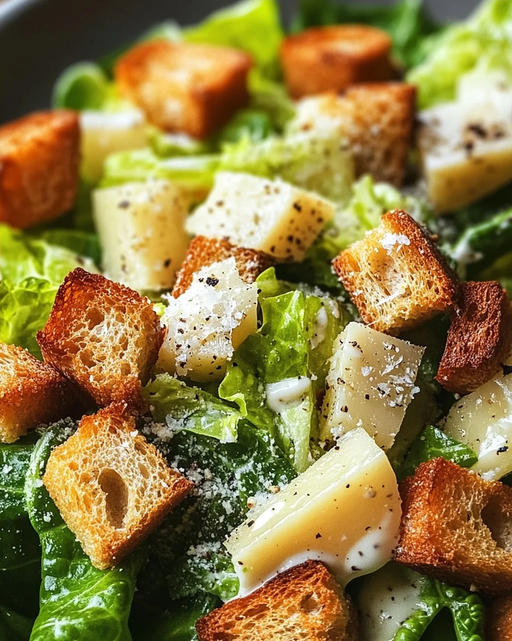 Knuspriger Caesar-Salat