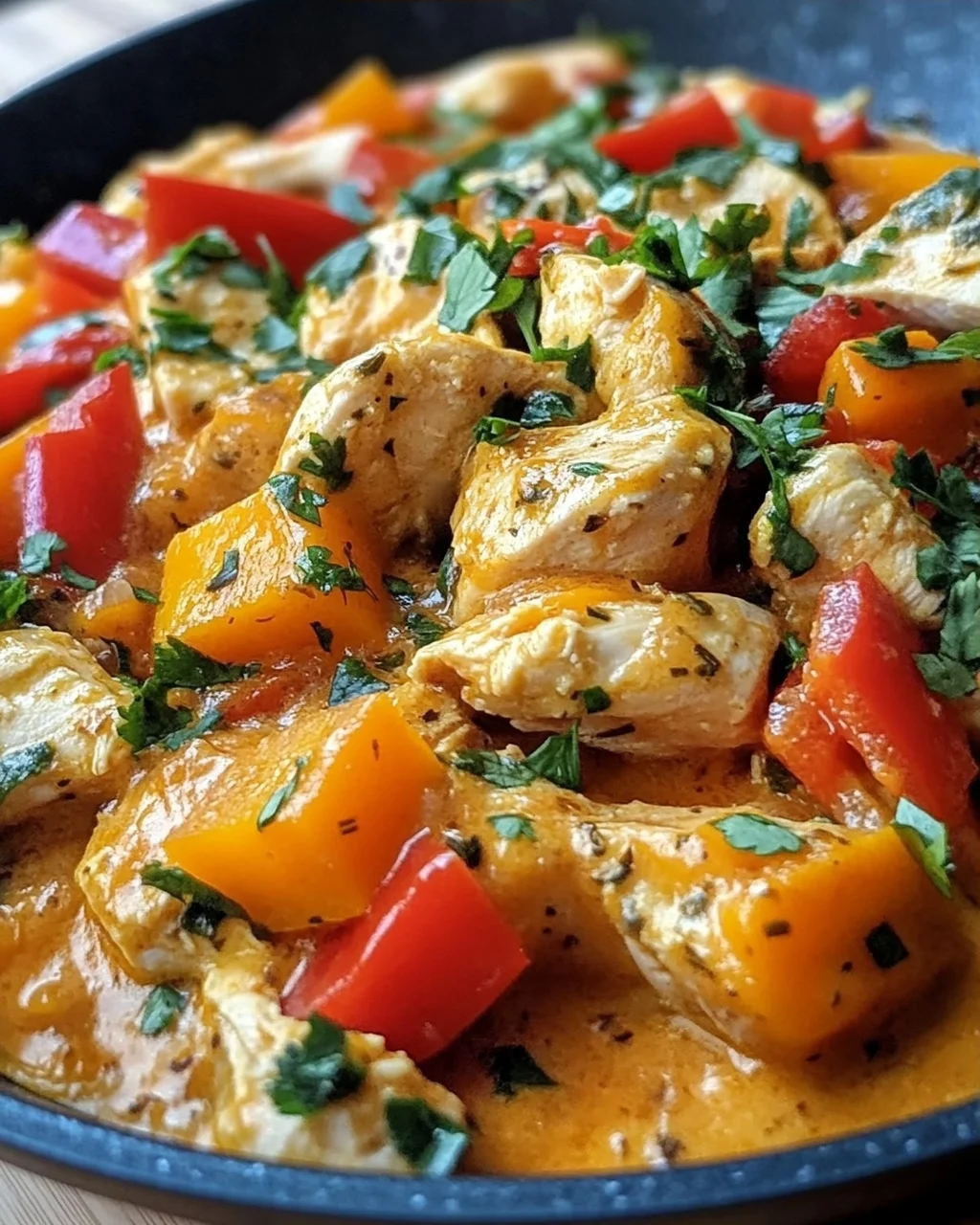 Kürbis-Hähnchen-Pfanne