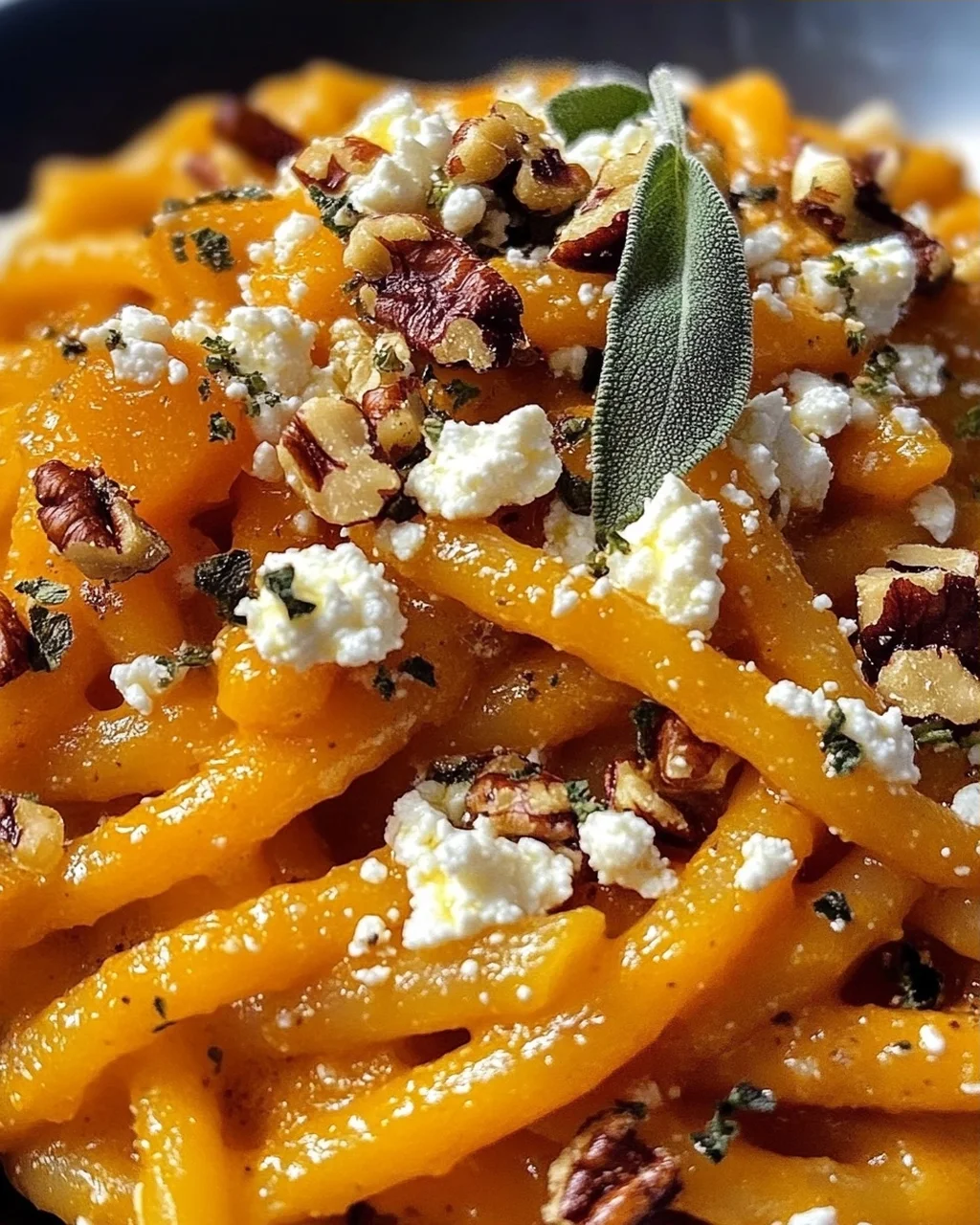 Kürbis Nudeln Mit Feta: Einfaches & Leckeres Herbstgericht!