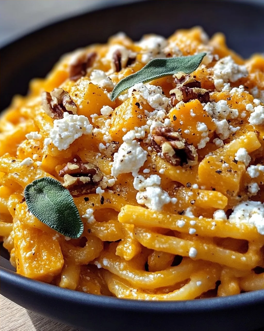 Kürbis Nudeln Mit Feta: Einfaches & Leckeres Herbstgericht!