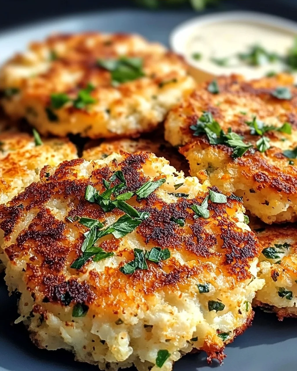 Low Carb Blumenkohl Frikadellen