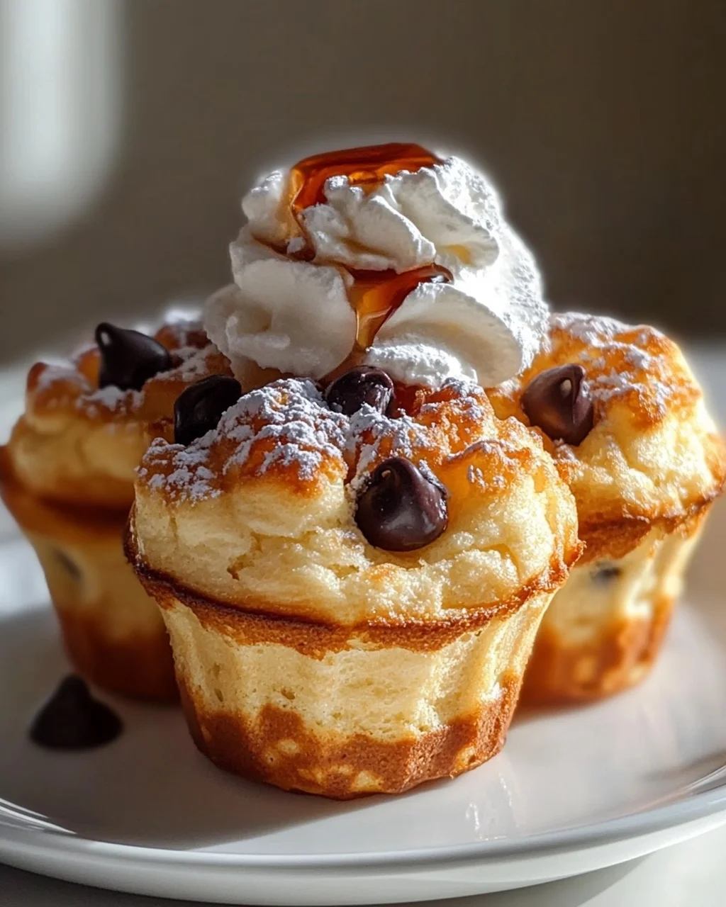 Mini Fluffige Waffel Muffins – Perfekt für Frühstück & Partys!