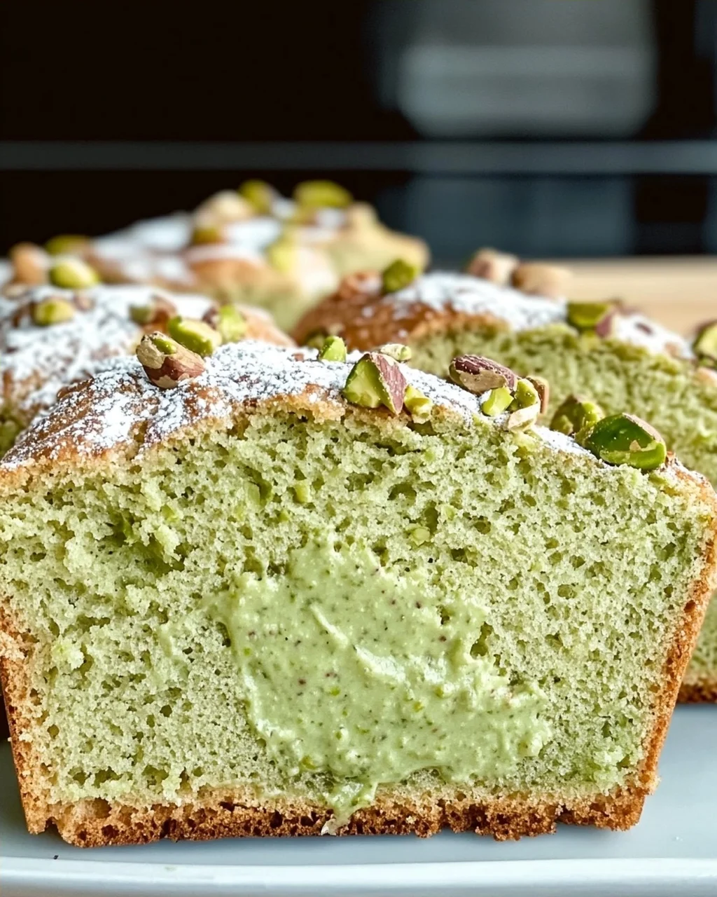 Pistazienpuddingbrot einfach selbst gemacht