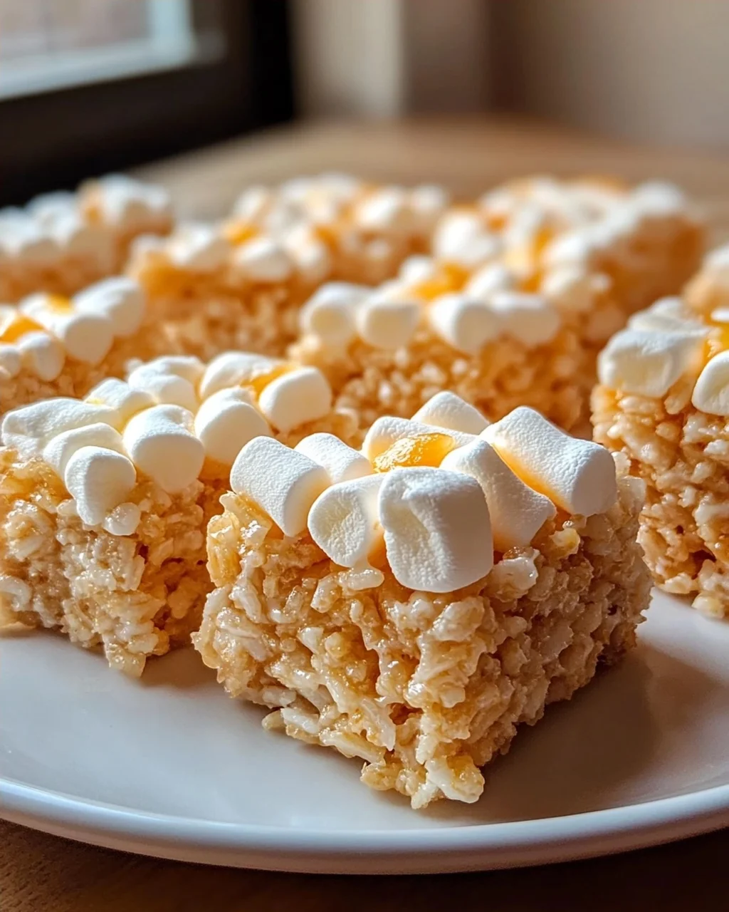 Puff Marshmallow Reiskrispie Riegel: Luftig, Süß, Schnell!