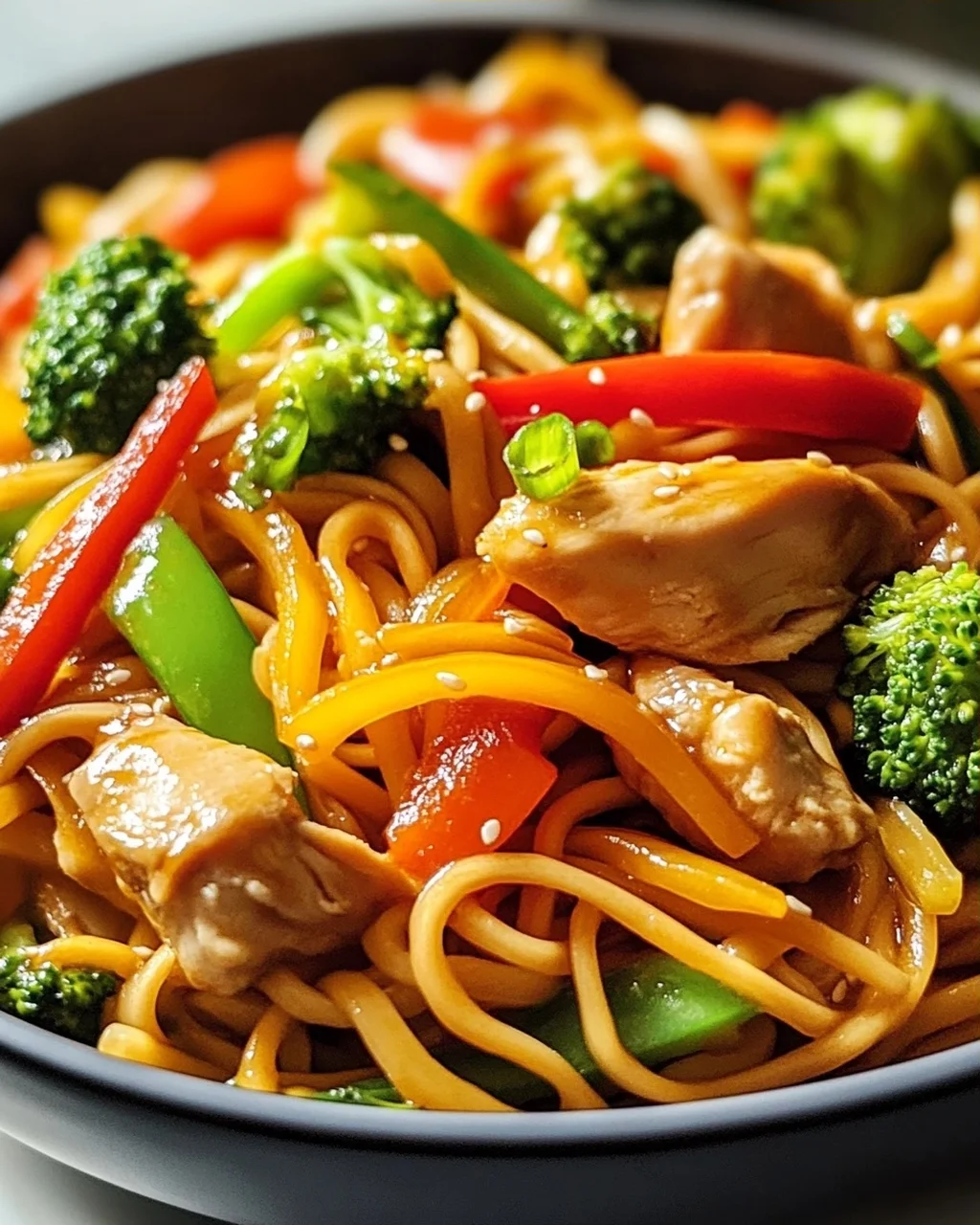 Quick Chicken Chow Mein Stir-Fry