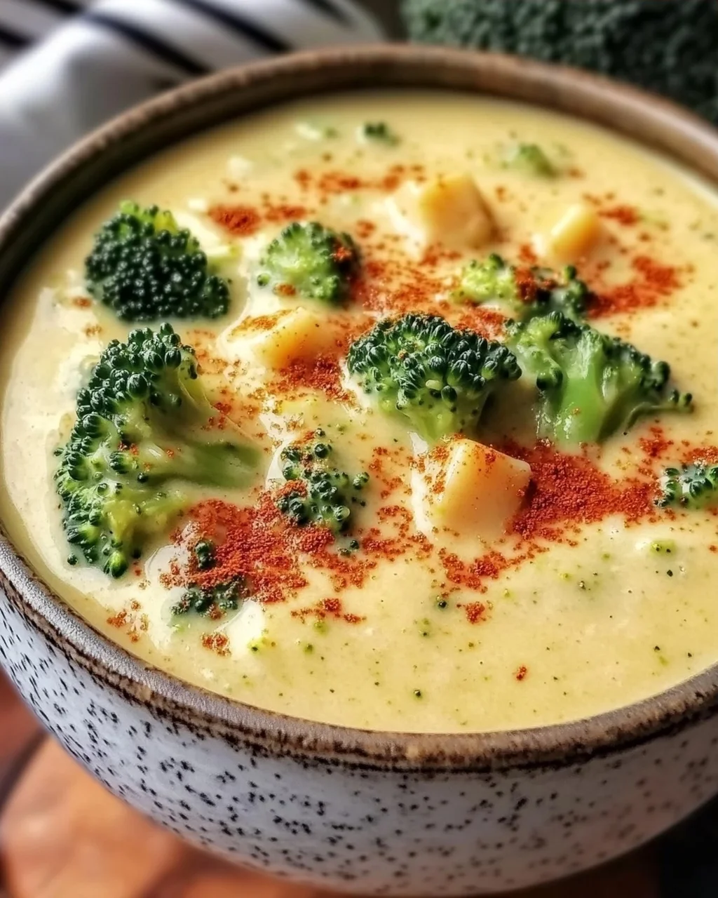 Räuchergouda-Brokkolisuppe für Gemütliche Abende