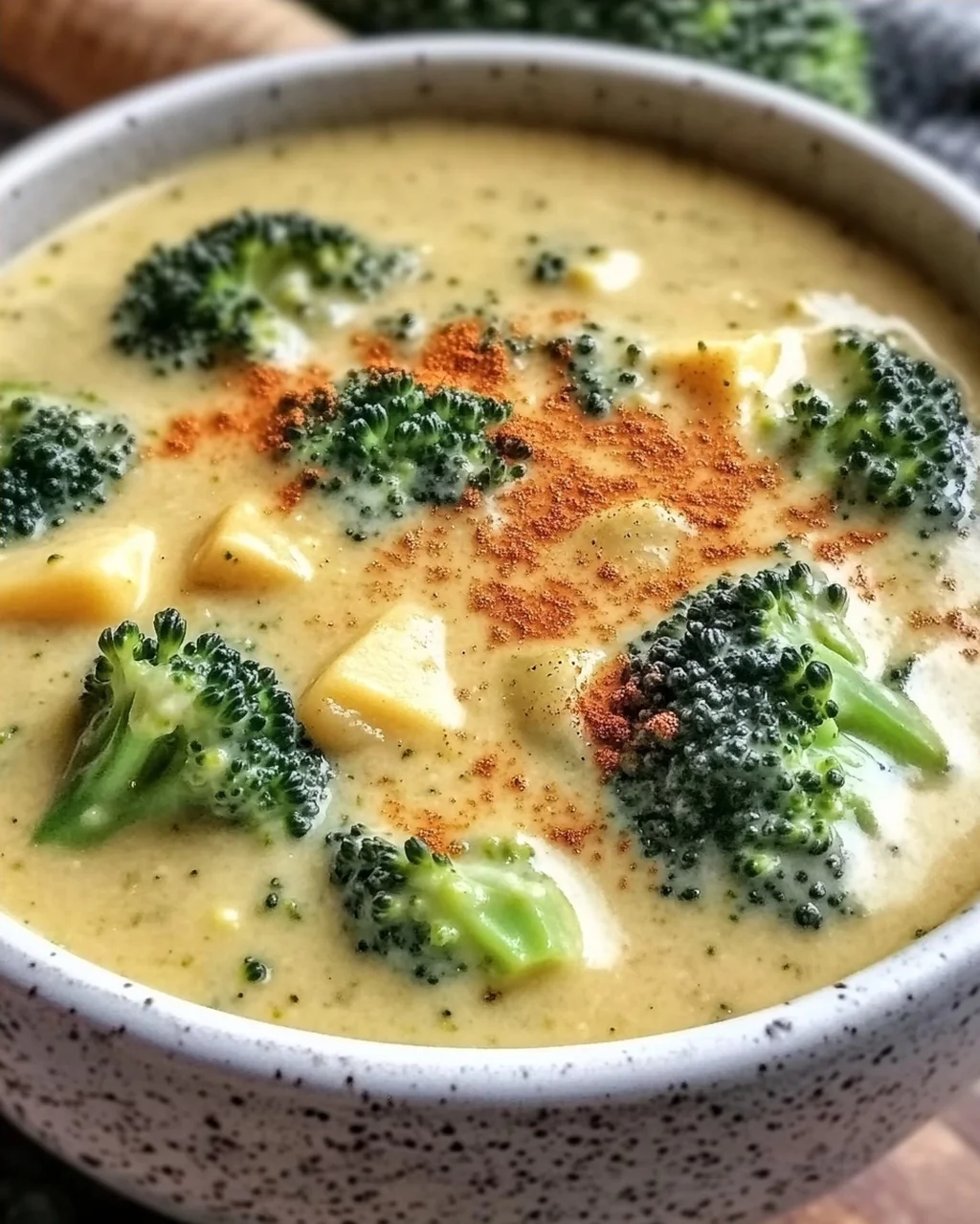 Räuchergouda-Brokkolisuppe für Gemütliche Abende