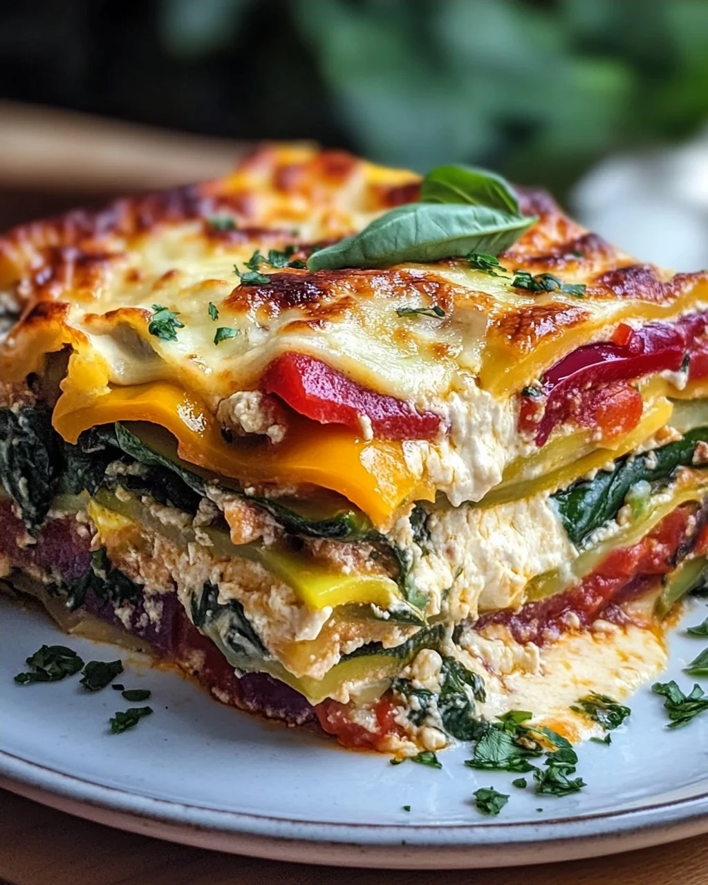 Regenbogen Lasagne