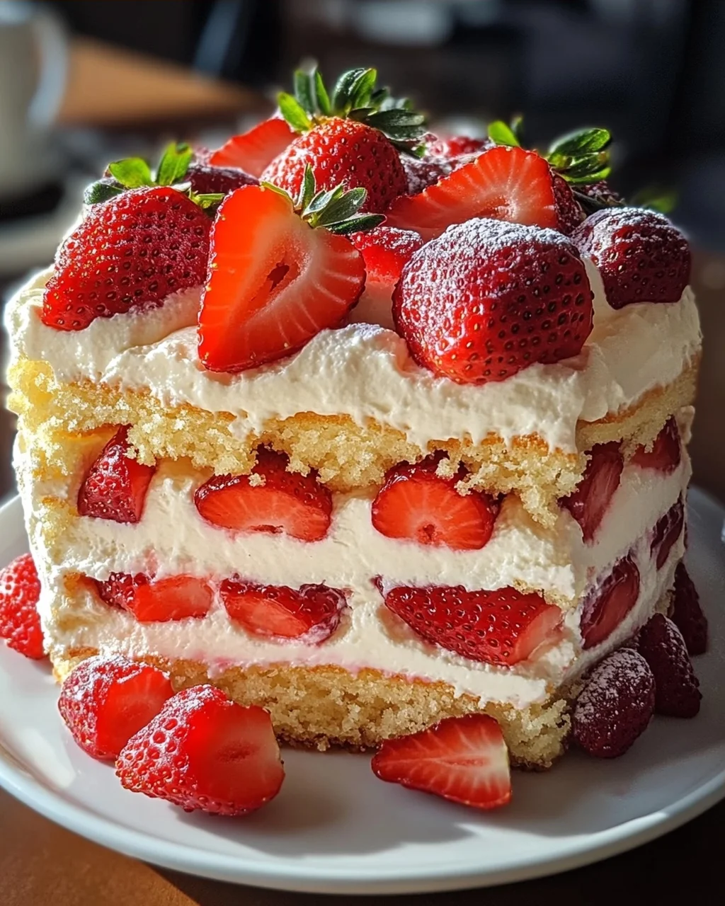 Weltbesten Erdbeerkuchen Rezept