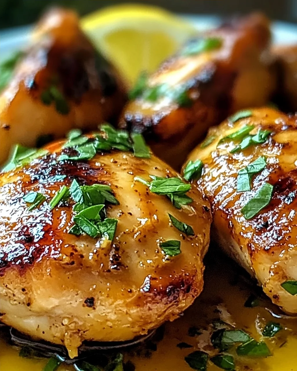 Zartes libanesisches Hähnchen mit würzigem Knoblauch-Zitronen