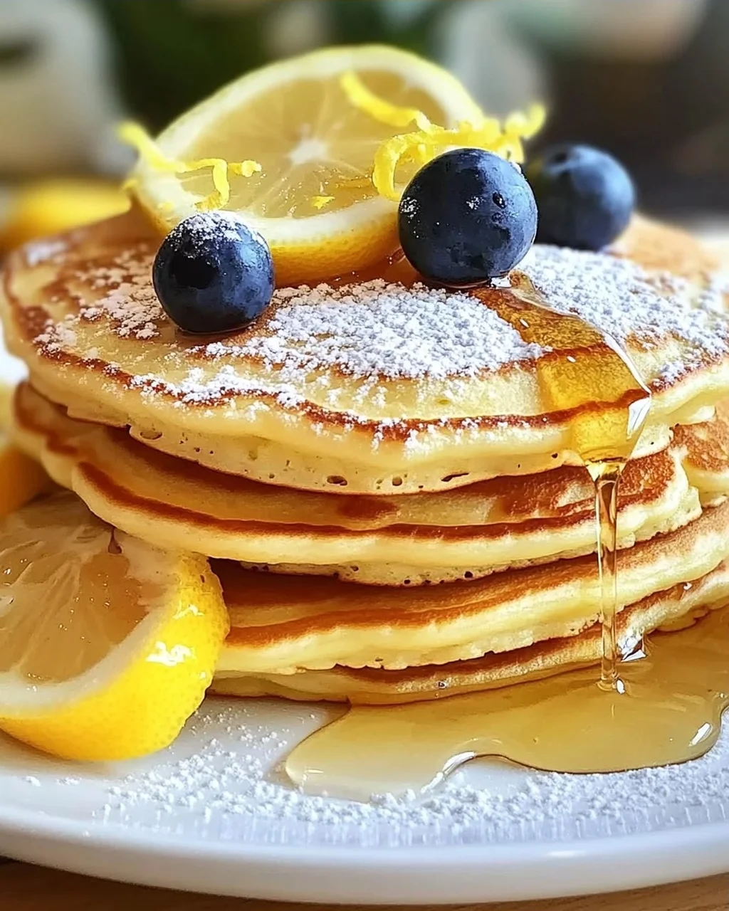Zitronen-Ricotta-Pfannkuchen für dein perfektes Brunch