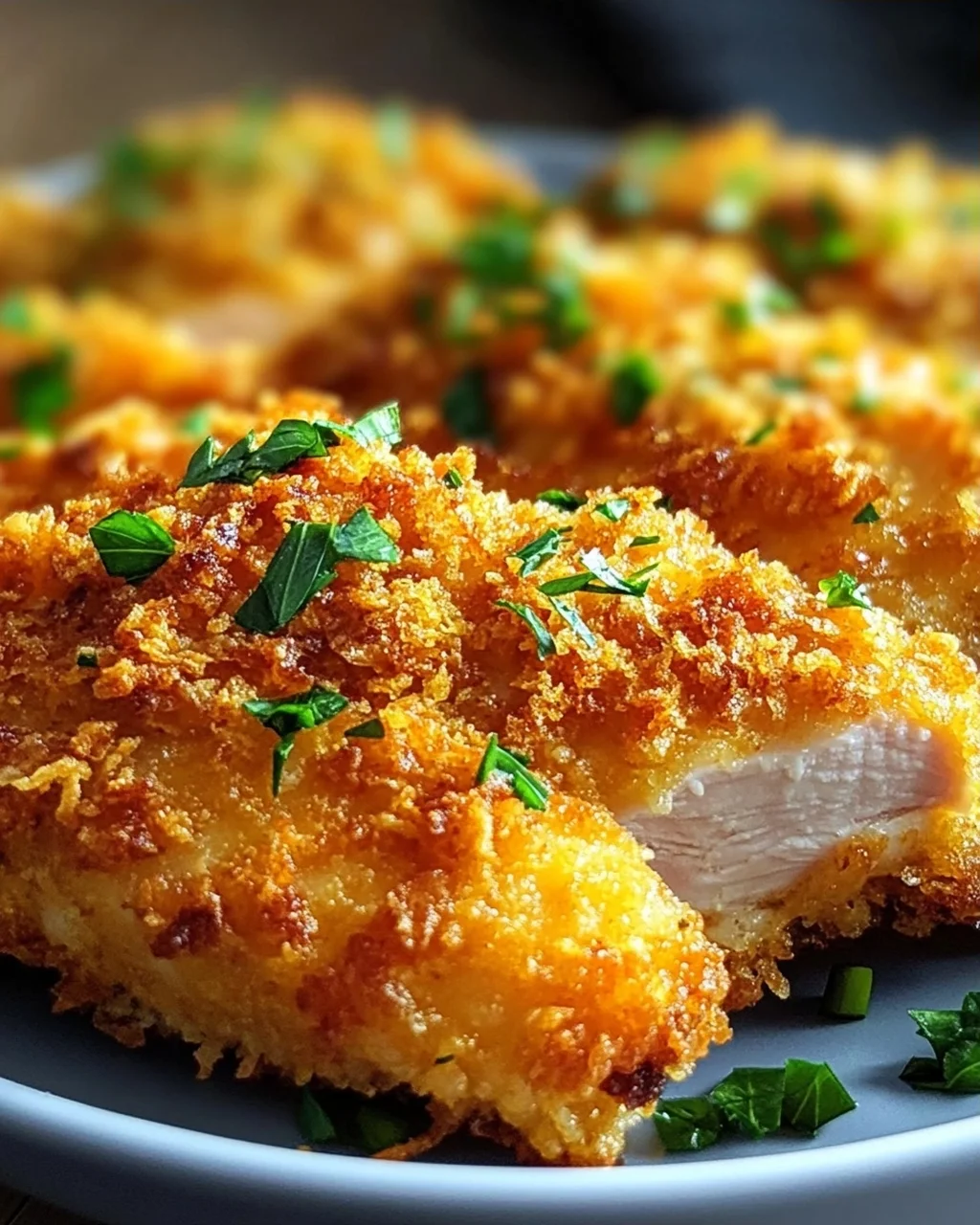 gebackenes Hähnchen