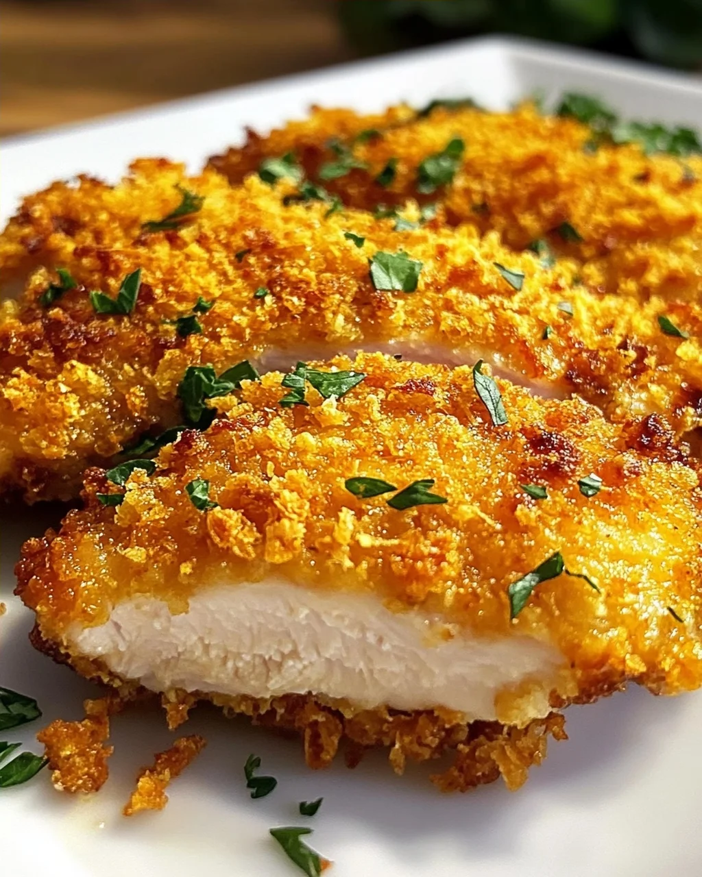 gebackenes Hähnchen